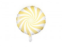 Folinis balionas "Ledinukas'', geltonas (45cm)